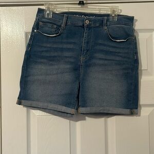 Wallflower denim shorts